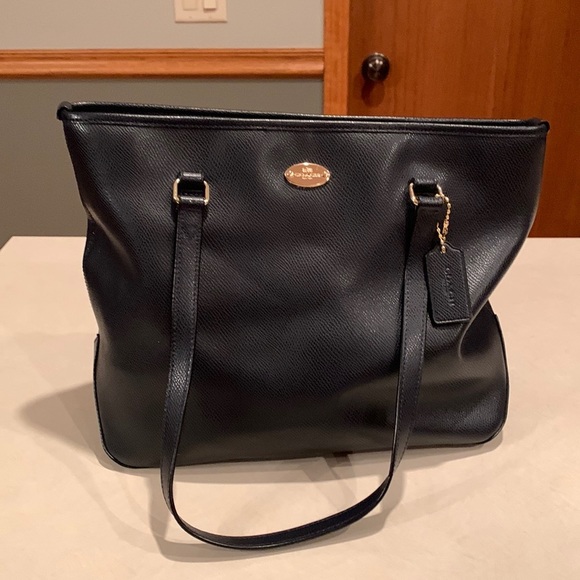 Coach Handbags - COACH Purse, Navy Blue. Great condition.